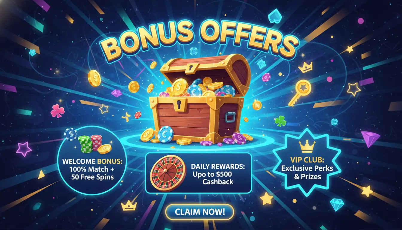 Bonus Angebote bei Oshi casino